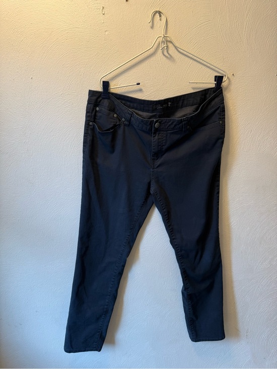 Prana Denim - PrAna Organic Cotton Blend Blue Slim Straight Pants Stretch Everyday Chinos 14